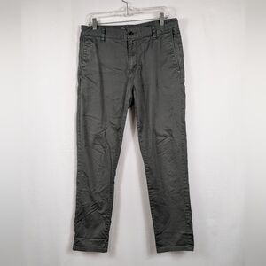 Vuori Mens Fletcher Chino Pants Classic Fit Sz 32 Gray Casual Preppy Office 2916